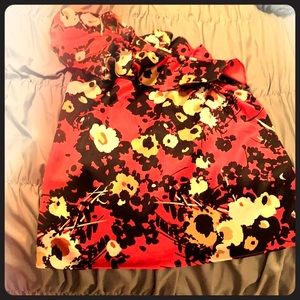 Gently used, THE LIMITED - One shoulder Floral Top 💗🖤